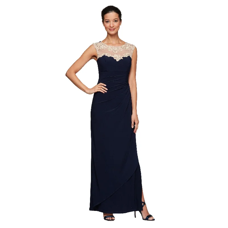 Alex Evenings AE81351473 Long Formal Sleeveless Dress