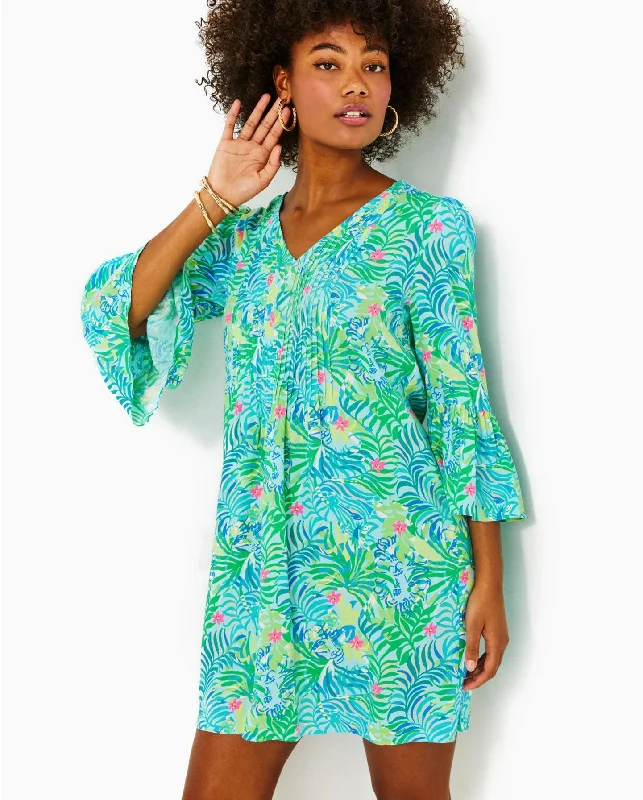 Danika 3/4 Sleeve Tunic Dress