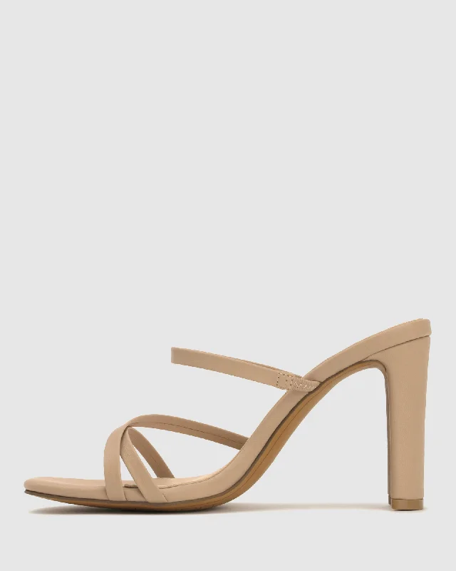 SCARLETT Square Toe Strappy Mules