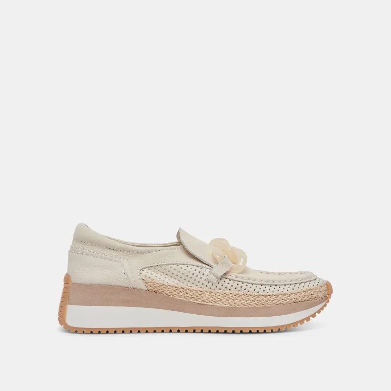 JADAH SNEAKERS IVORY NUBUCK