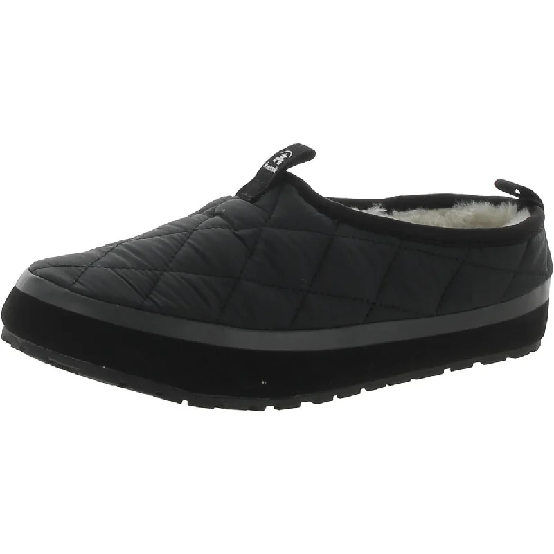 Kamik Mens Puffy Quilted Slip On Slide Slippers