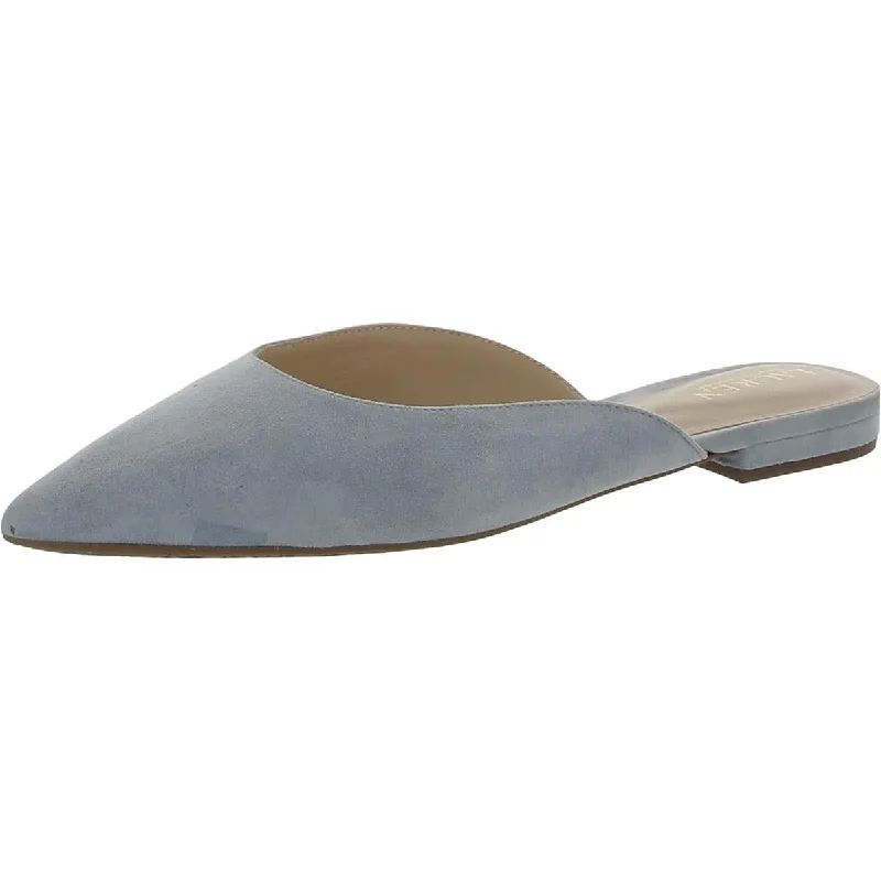 Lauren Ralph Lauren Womens Londyn Suede Slip-On Mules