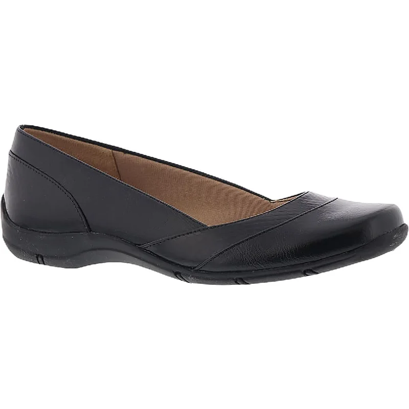 LifeStride Womens Deja Vu Faux Leather Flats