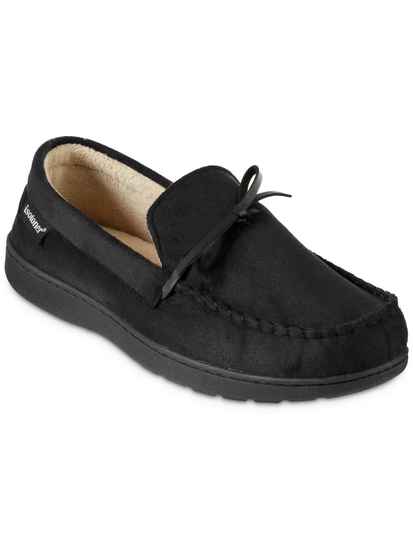 Nigel Mens Faux Suede Indoor/OutDoor Moccasin Slippers