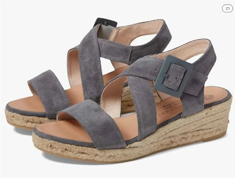 Women Lago Sandal In Slate